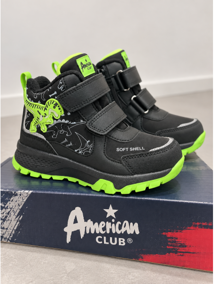 ДИТЯЧІ ЧЕРЕВИКИ AMERICAN CLUB НА ФЛІСІ ДЛЯ ХЛОПЧИКА